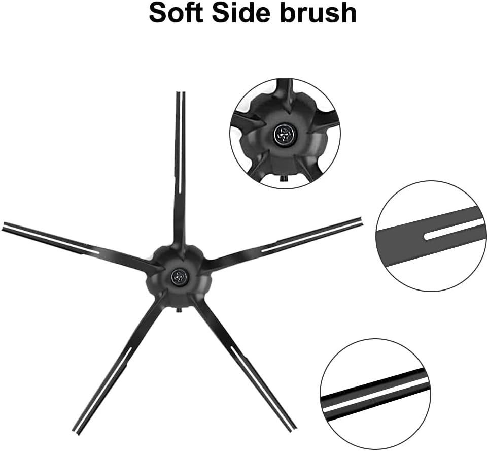 Tillbehör Roborock Q7 Max, Q7 Max+, Q7 Plus, T8 18st delar Huvudborste ... Generic