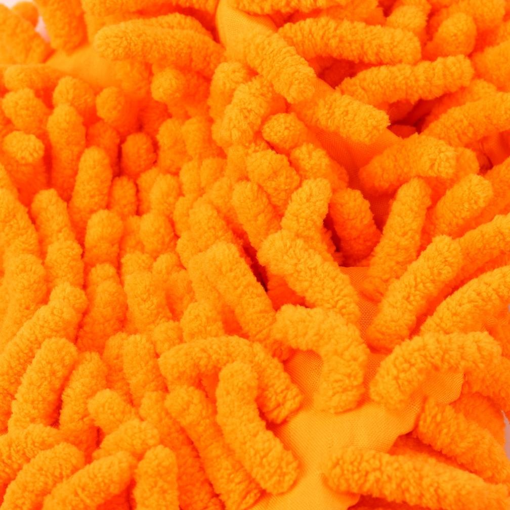 Ett par Orange Rengöring Mopp Skor golvmopp Skor Generic