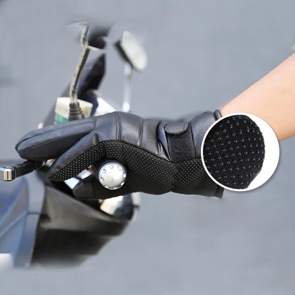 Konstläder Handskar med Värmeslingor Värmehandskar Generic