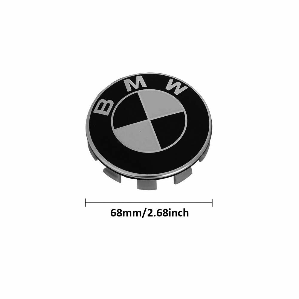 B01- 68MM 4-pack Centrumkåpor BMW Generic