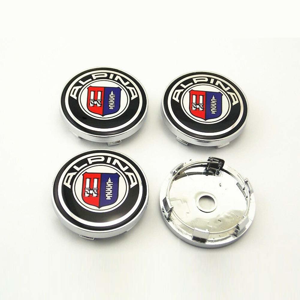 B13 - 68MM 4-pack Centrumkåpor BMW Alpina Generic