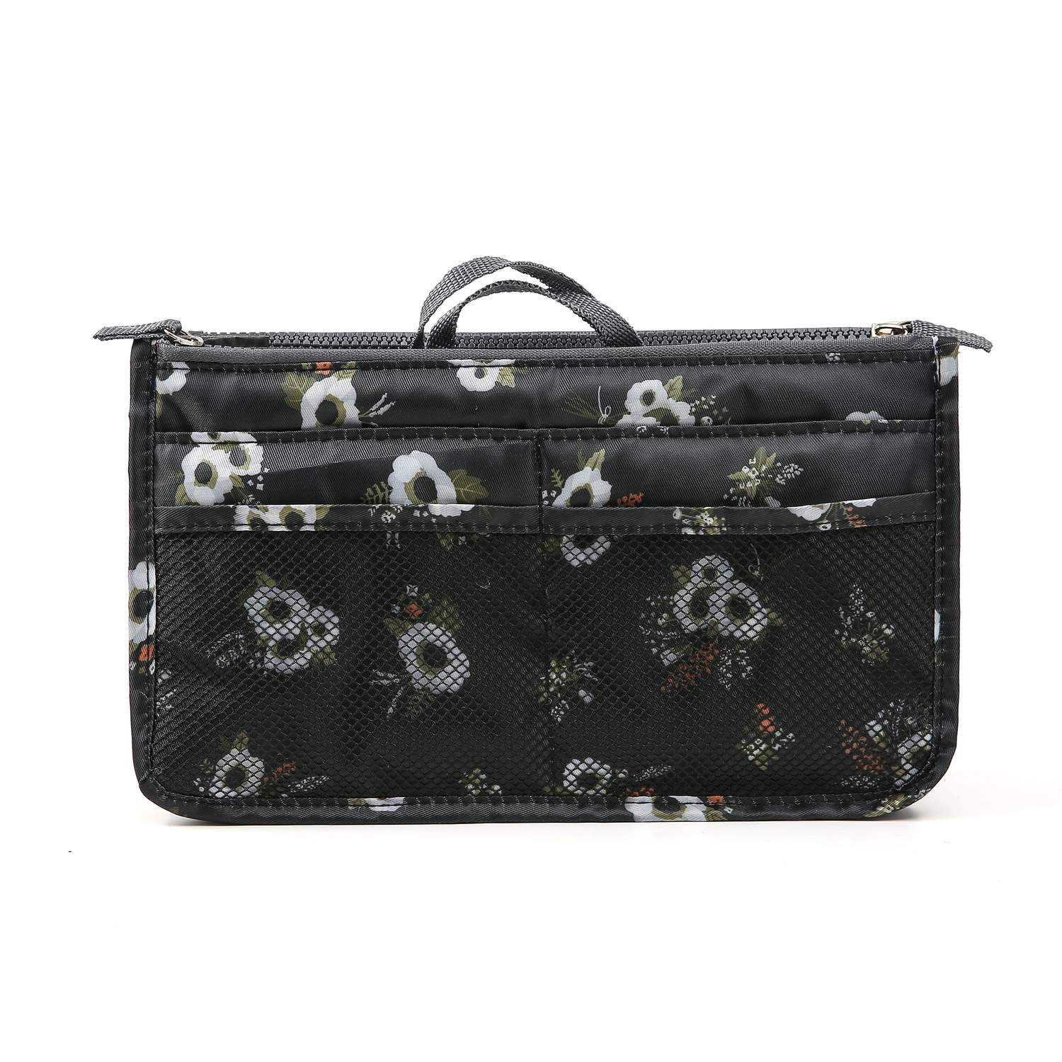 Bag in Bag Handväskinsats Väskinsats Blomma Svart Generic