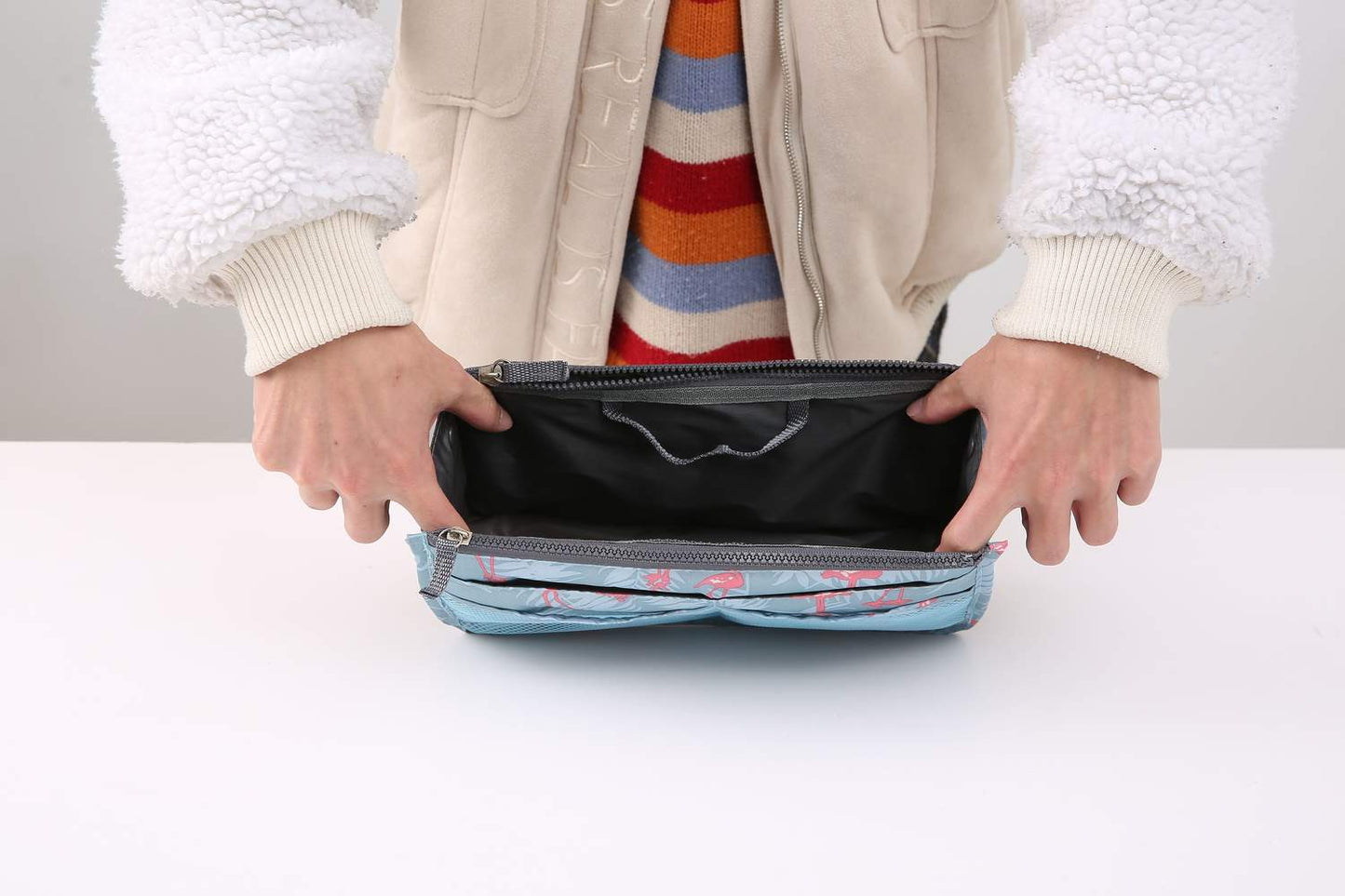 Bag in Bag Handväskinsats Väskinsats Mörk Blå Generic