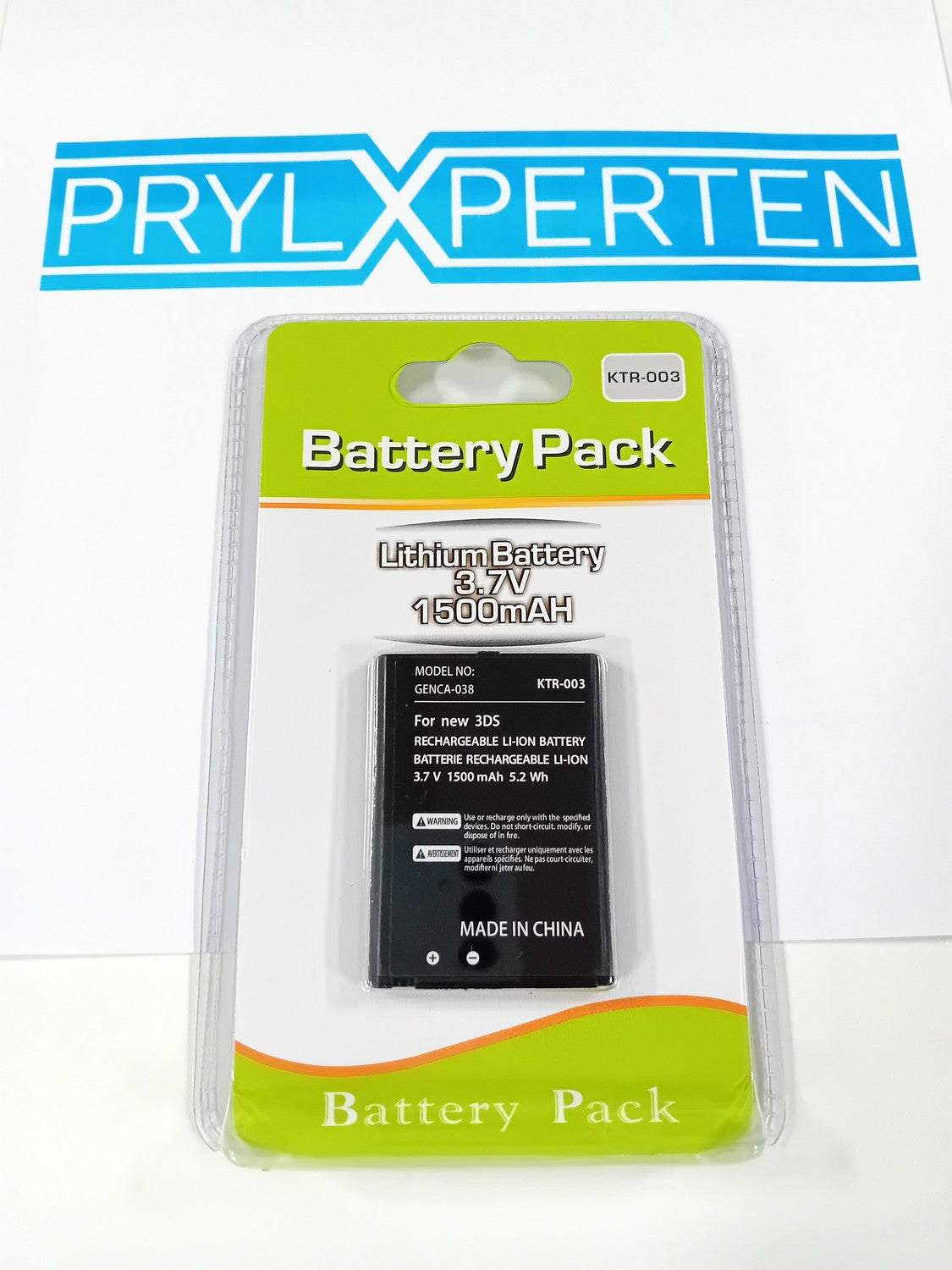 Batteri Kompatibel med Nintendo 3DS New Generic