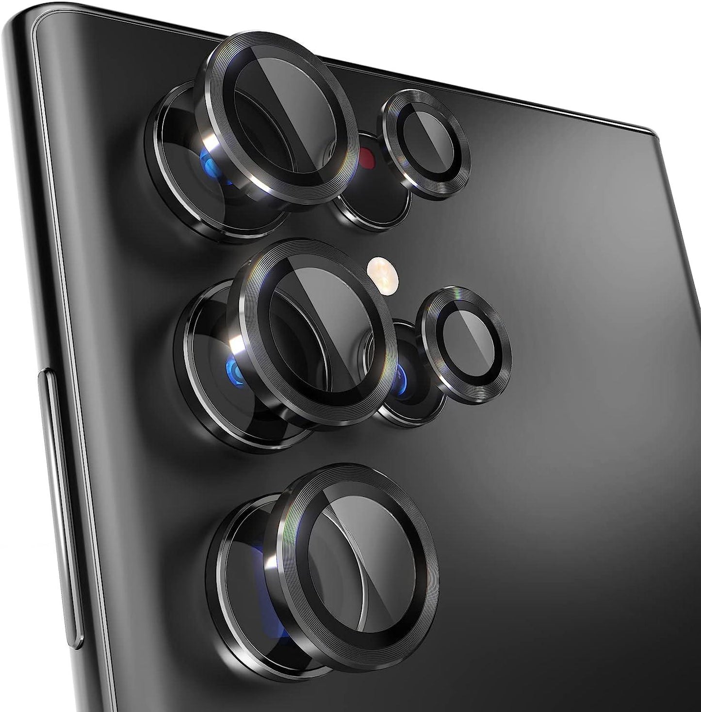 Svart Samsung S23 Ultra Kamera Linsskydd Generic