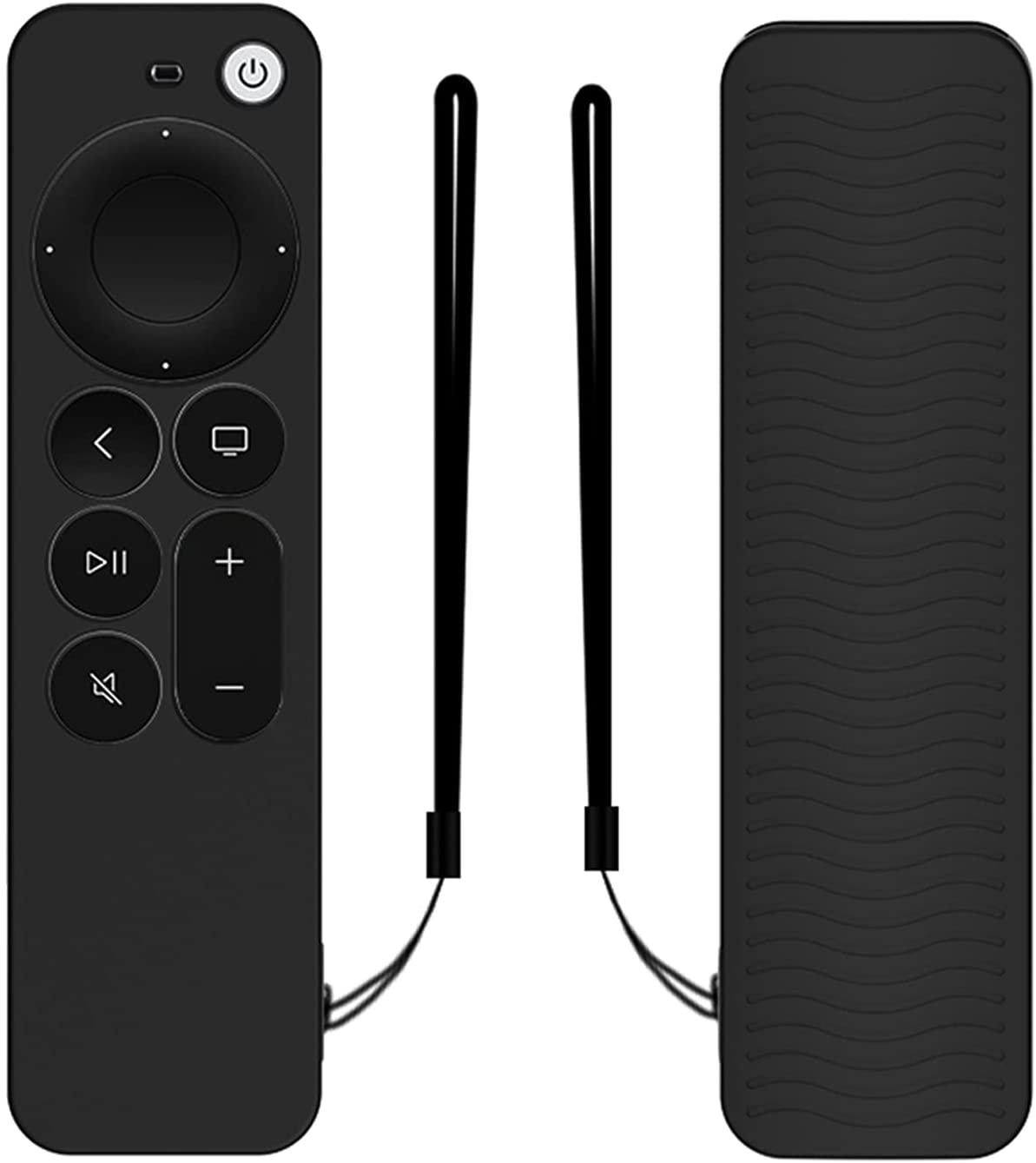 Svart Silikonskydd till fjärrkontroll Apple TV Gen 6 2021 Generic