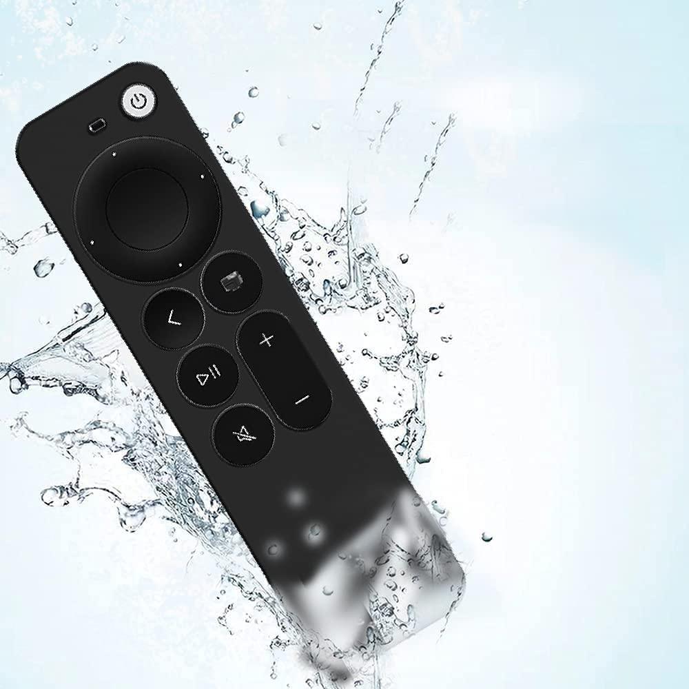 Svart Silikonskydd till fjärrkontroll Apple TV Gen 6 2021 Generic