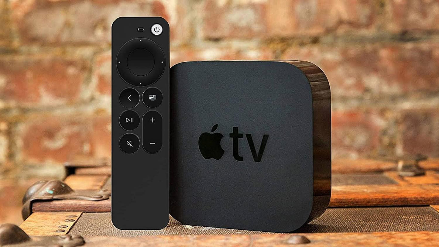 Svart Silikonskydd till fjärrkontroll Apple TV Gen 6 2021 Generic