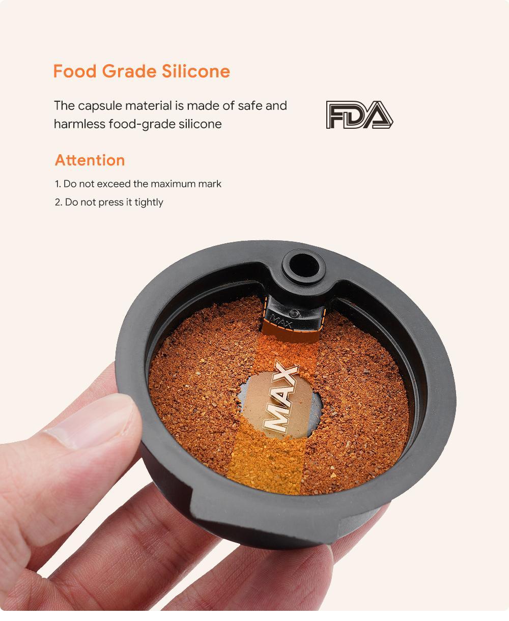 Bosh Tassimo Kaffekapsel Återanvändbar Miljövänlig 180ml Generic