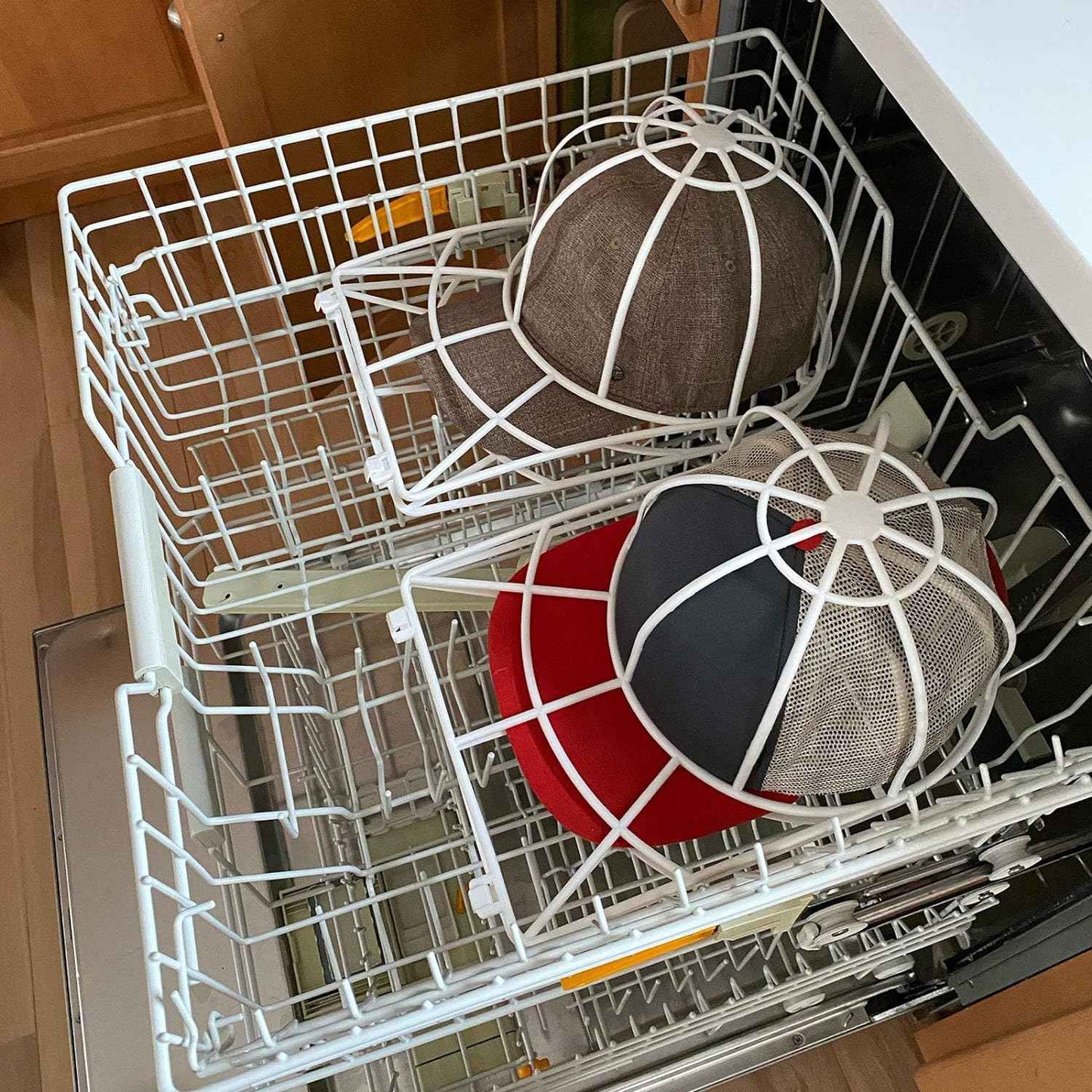 Kepstvätt Hattbricka Tvättbur Kepsbur Kepshållare Vit Generic