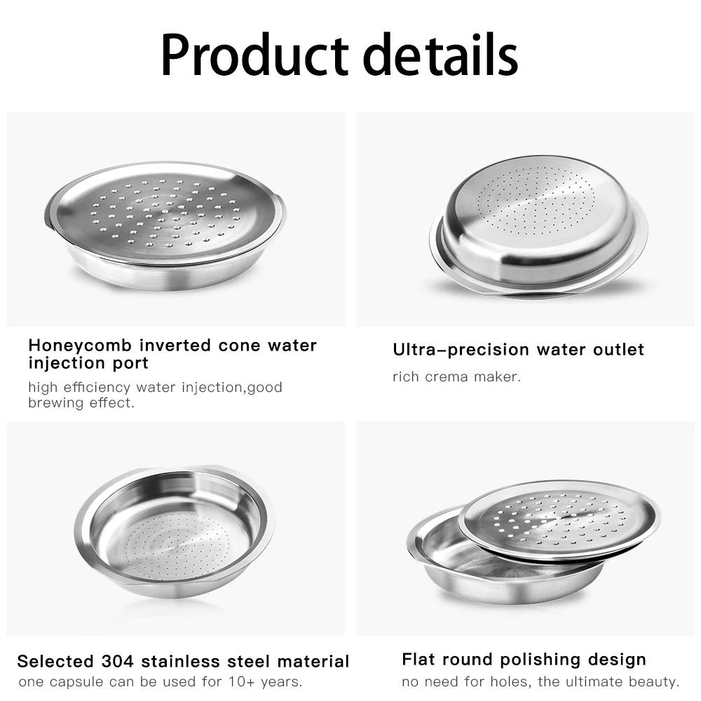Kaffekapsel, Philips Senseo metallkapsel set Generic
