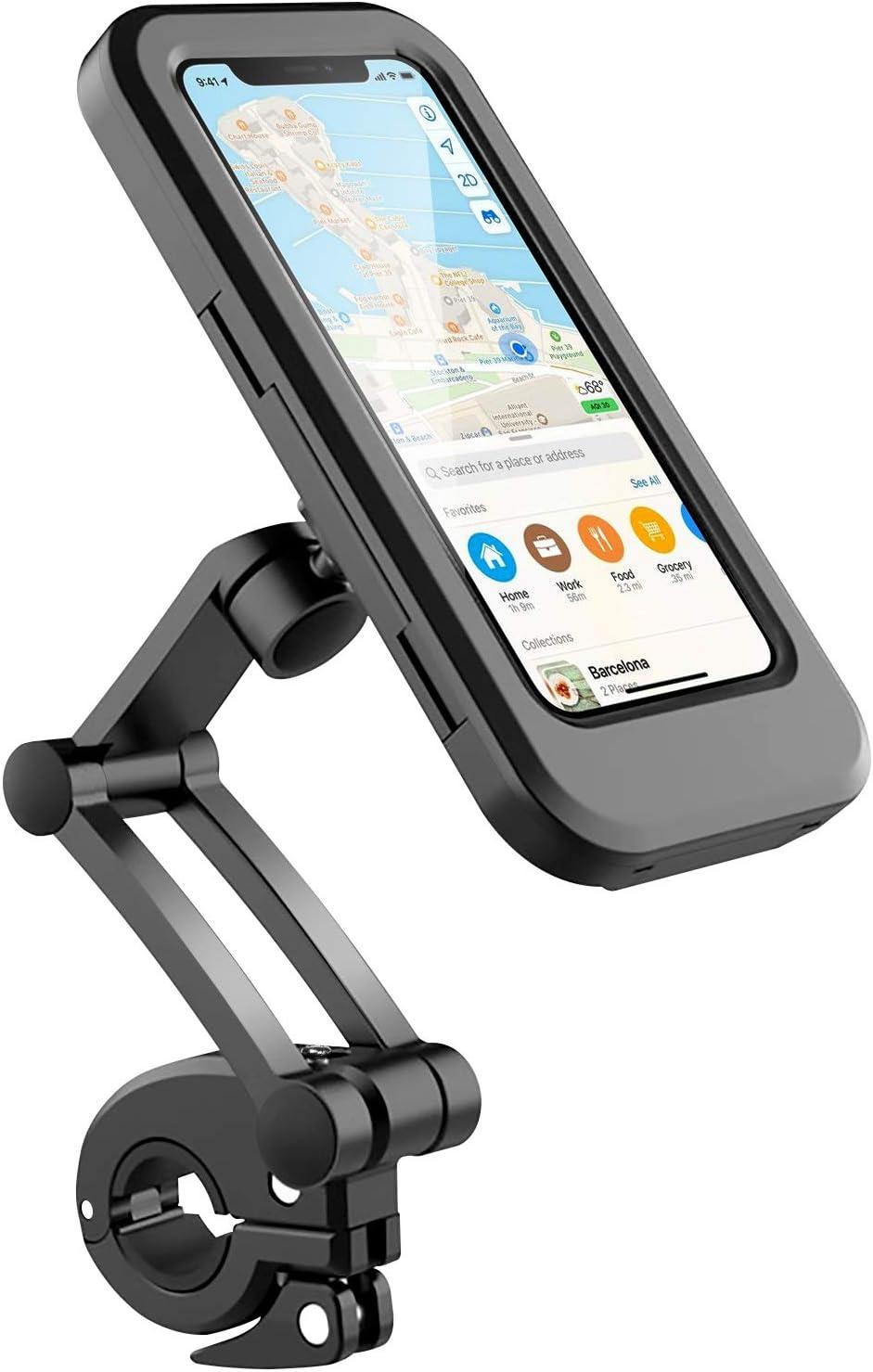 Cykelhållare cykelfäste för mobiltelefon vattentät 360 graders Generic