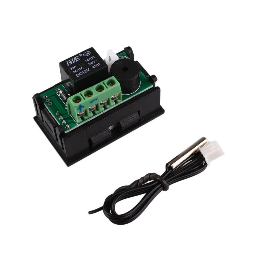 DC 12V 20A Digital Termostat relä Intelligent temperatur styrenhet Generic