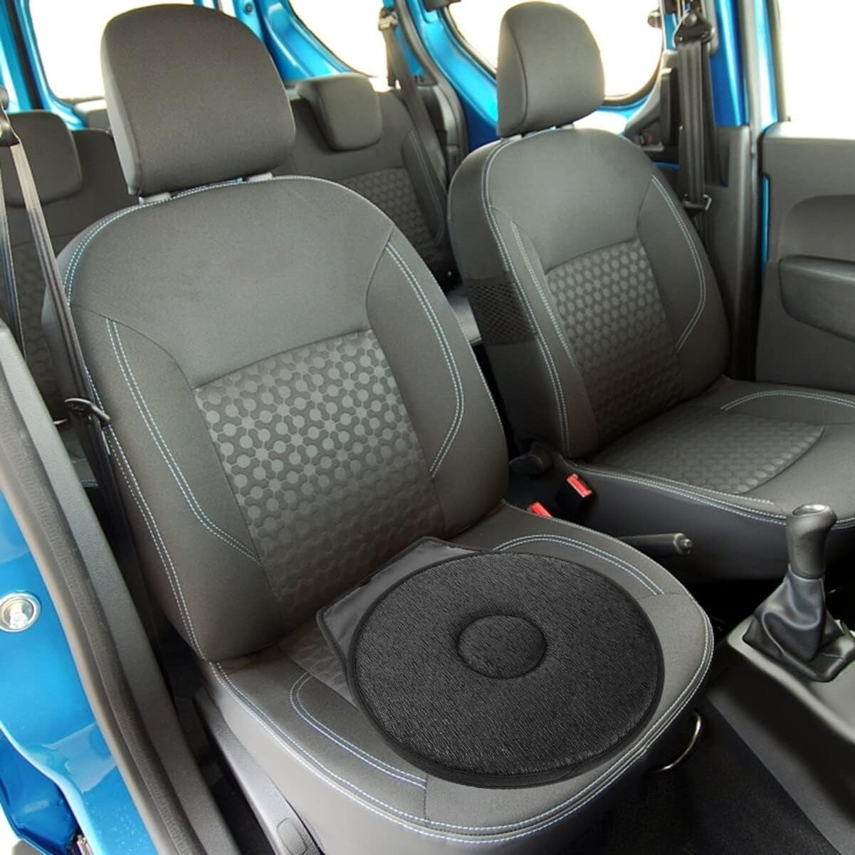 Ergonomisk Roterande sittdyna Svängbar Ortopedisk Snurrsits kudde Bilsäteskudde Generic