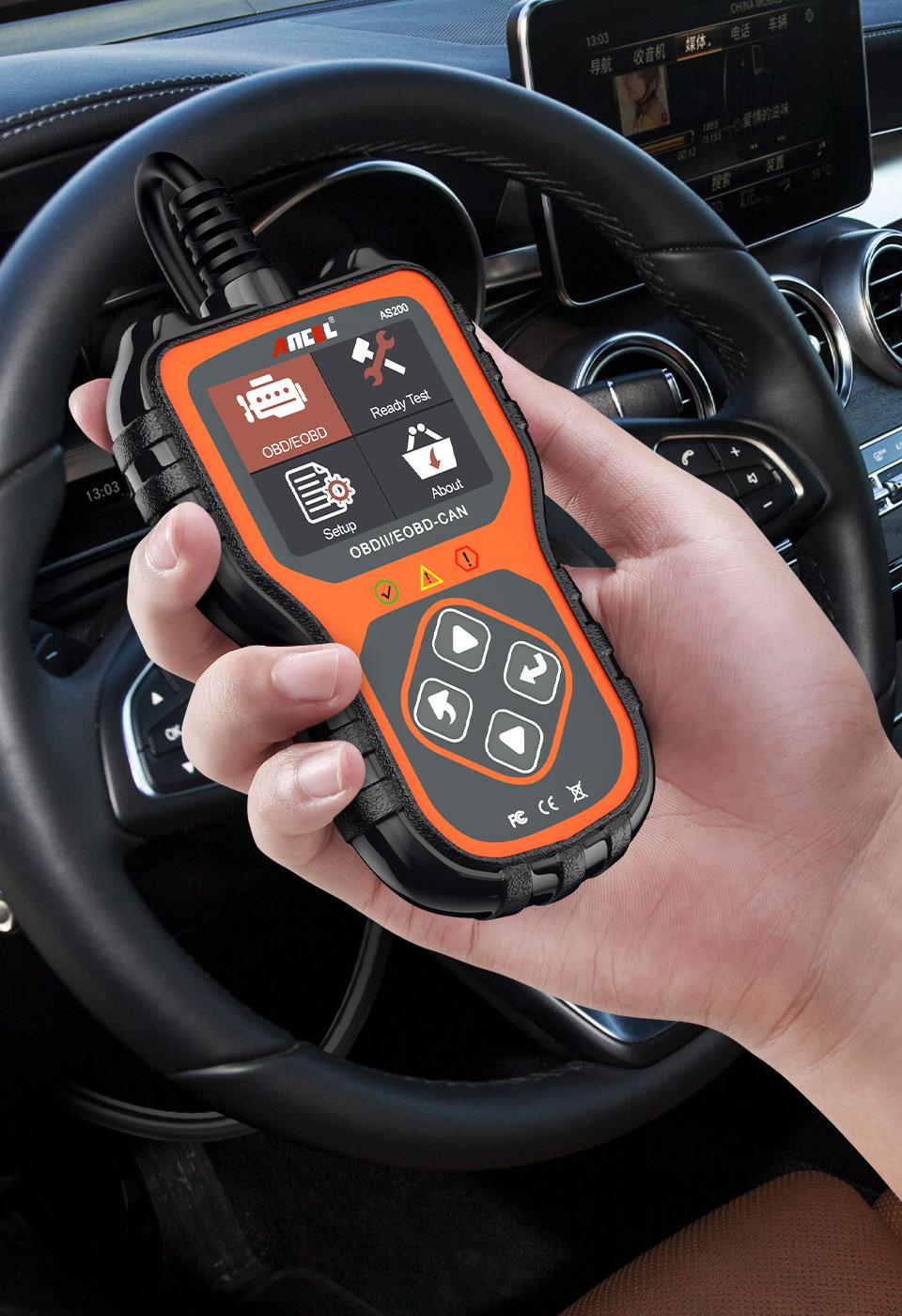 Felkodsläsare ANCEL AS200 OBD2 OBDII Generic