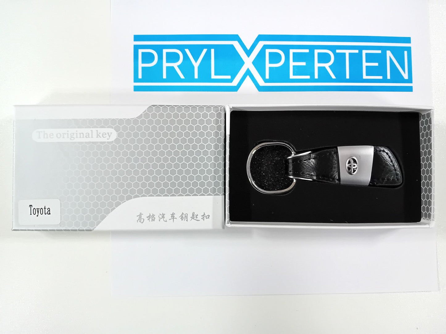 Äkta Läder Toyota nyckelring Generic