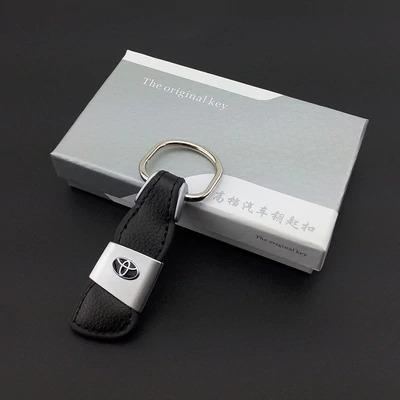Äkta Läder Toyota nyckelring Generic