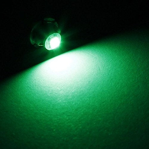 LED Lampa Diod Neo Wedge T4.2 / T4 Grön 10-pack Generic