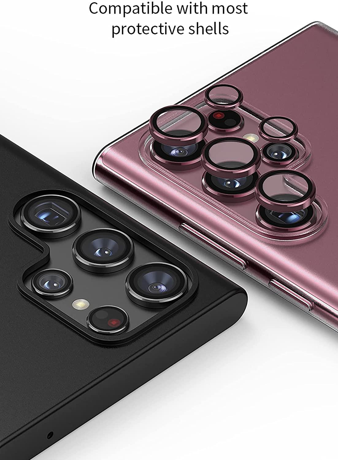 Grön Samsung S22 Ultra Kamera Linsskydd Generic