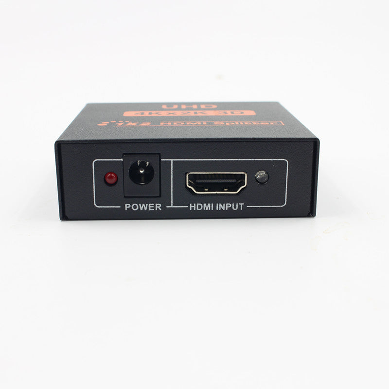 HDMI Splitter Switcher för 1 bildkälla till 2 bildvisare 4K Generic