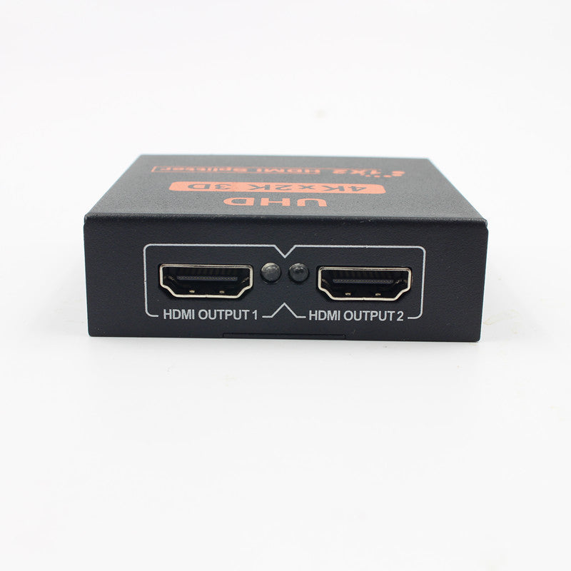 HDMI Splitter Switcher för 1 bildkälla till 2 bildvisare 4K Generic