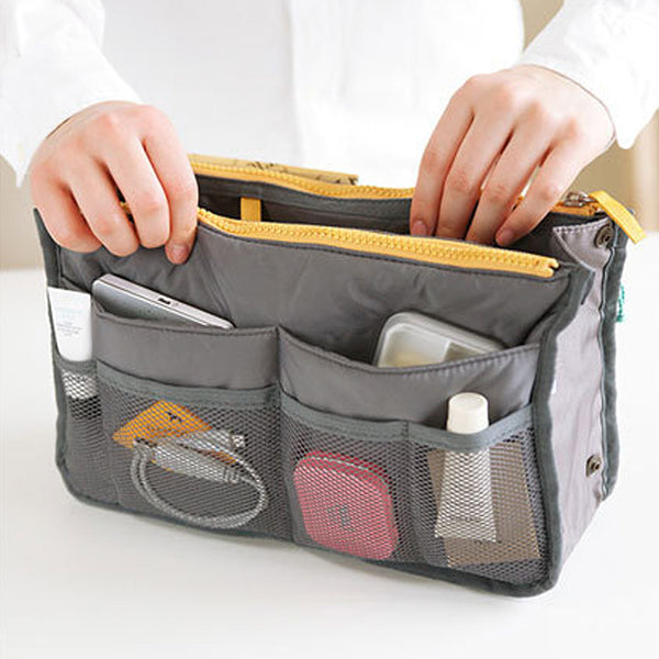 Bag in Bag Handväskinsats Väskinsats Grå Generic