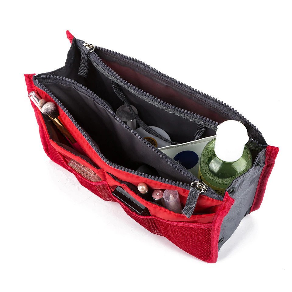 Bag in Bag Handväskinsats Väskinsats Röd Generic