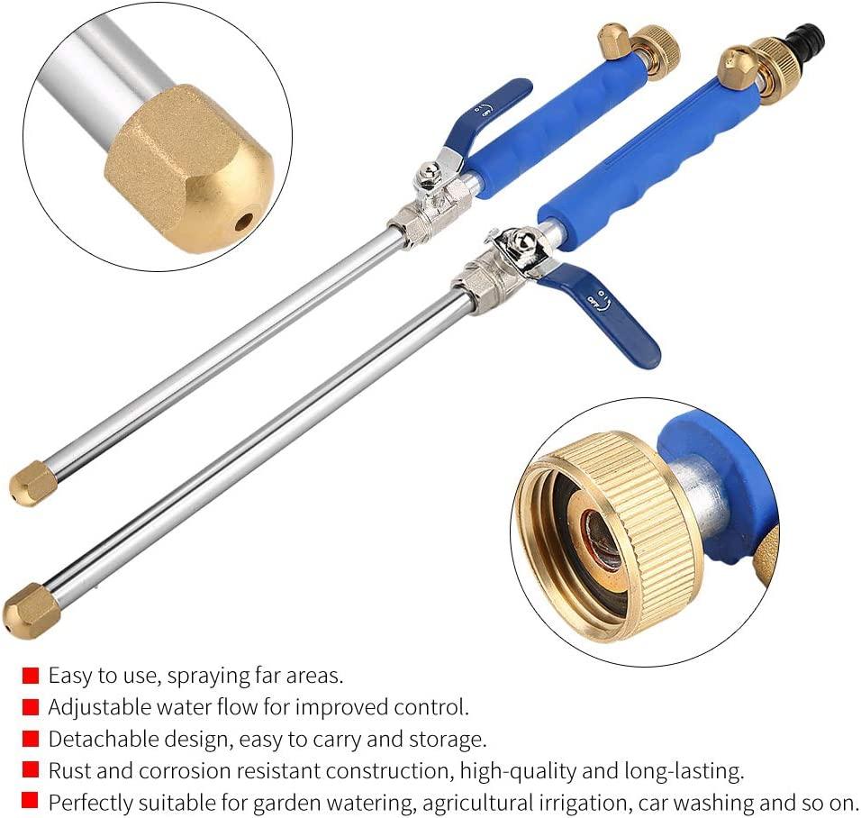Högtrycksmunstycke Water Jet Gun för trädgårdsslang Generic