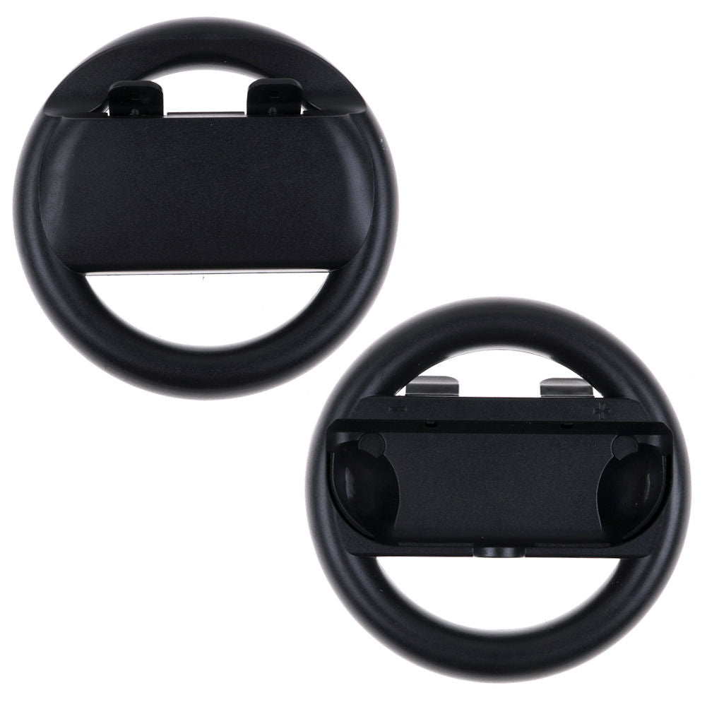 Svart Joy-Con Wheel 2st Kompatibel med Nintendo Switch Generic