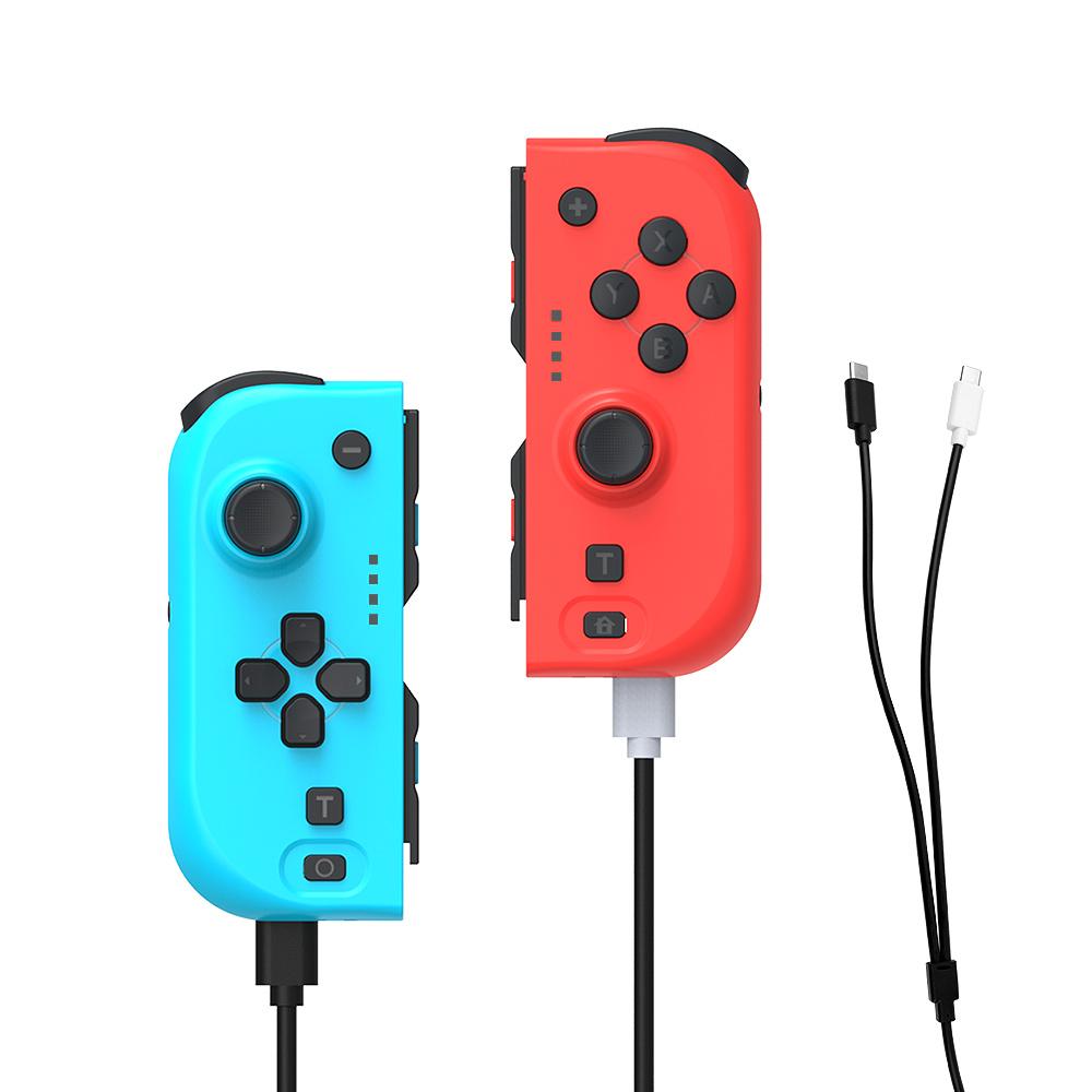 Joy Pad handkontroller Kompatibel med Nintendo Switch Röd och Blå Generic