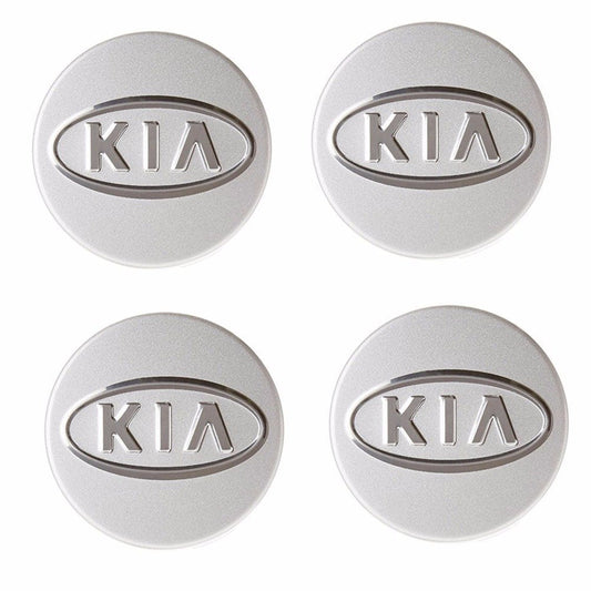 KIA01 - 58MM 4-pack Centrumkåpor KIA Generic