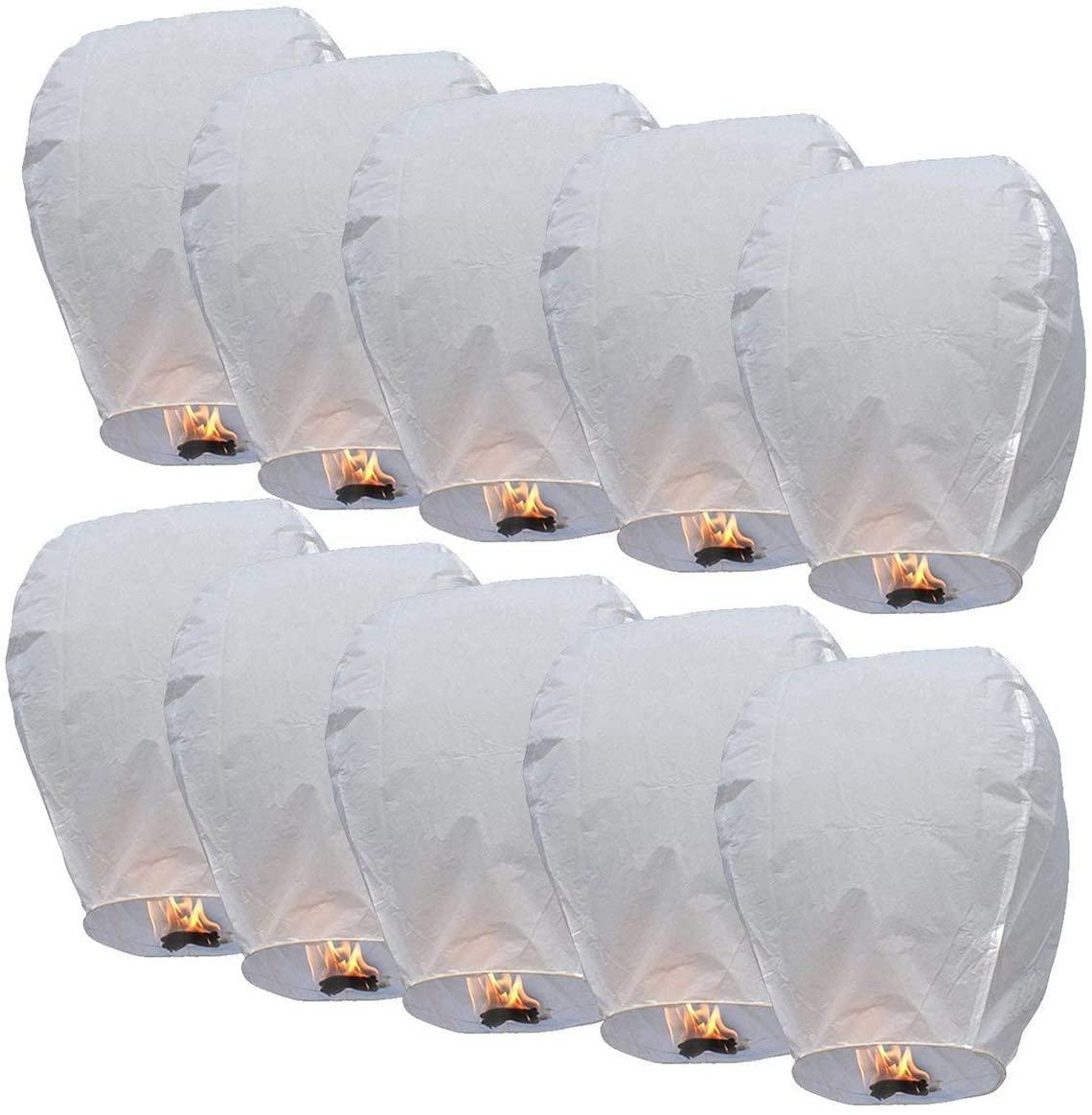 Khom Loy / Svävande ljuslykta 10pack Generic