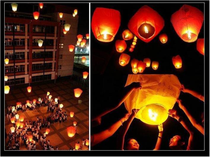 Khom Loy / Svävande ljuslykta 10pack Generic