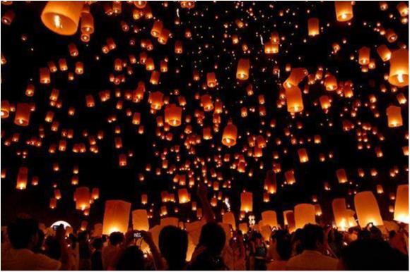 Khom Loy / Svävande ljuslykta 10pack Generic
