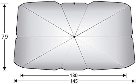 Large Smart Solskydd, UV Skydd, Värmeskydd, Vindruta, Paraply Generic