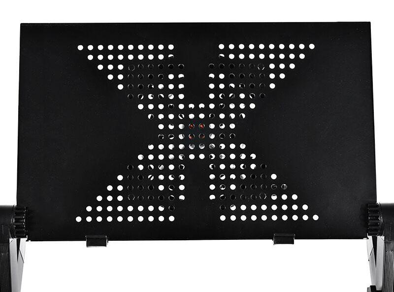 Stort Multifunktionellt Laptopbord med Musbord samt Kylfläkt Generic