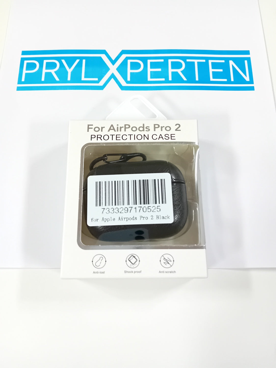 Läder Fodral för Apple Airpods Pro 2 - Svart Generic