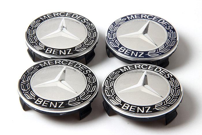 MB18 - 75MM 4-pack Centrumkåpor Mercedes Benz Generic
