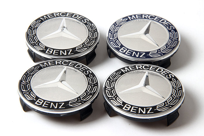 MB18 - 75MM 4-pack Centrumkåpor Mercedes Benz Generic