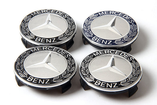 MB18 - 75MM 4-pack Centrumkåpor Mercedes Benz Generic