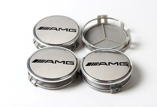 MB28 - 75MM 4-pack Centrumkåpor Mercedes Benz Generic