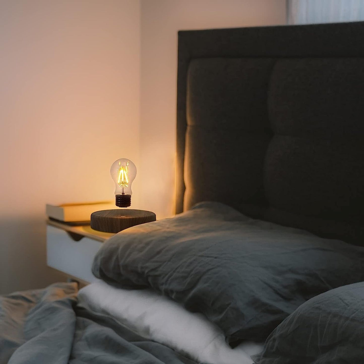 Magnetisk Flytande Svävande Glödlampa Atmosfärslampa Nattljus Generic
