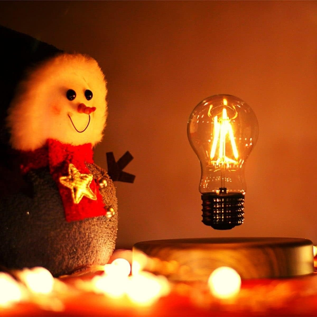 Magnetisk Flytande Svävande Glödlampa Atmosfärslampa Nattljus Generic