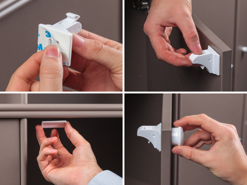Magnetiskt Barnlås 4-pack Generic