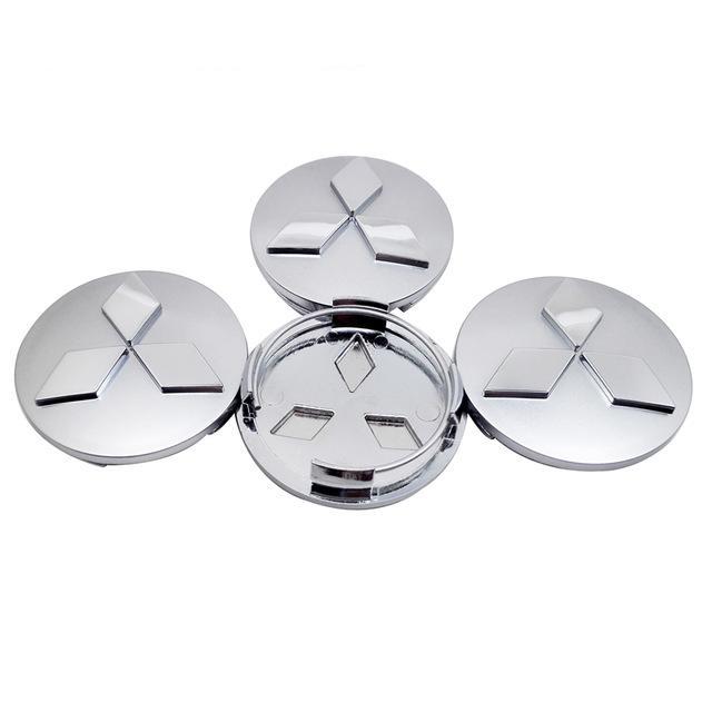Mit05 - 60MM 4-pack Centrumkåpor Mitsubishi Generic
