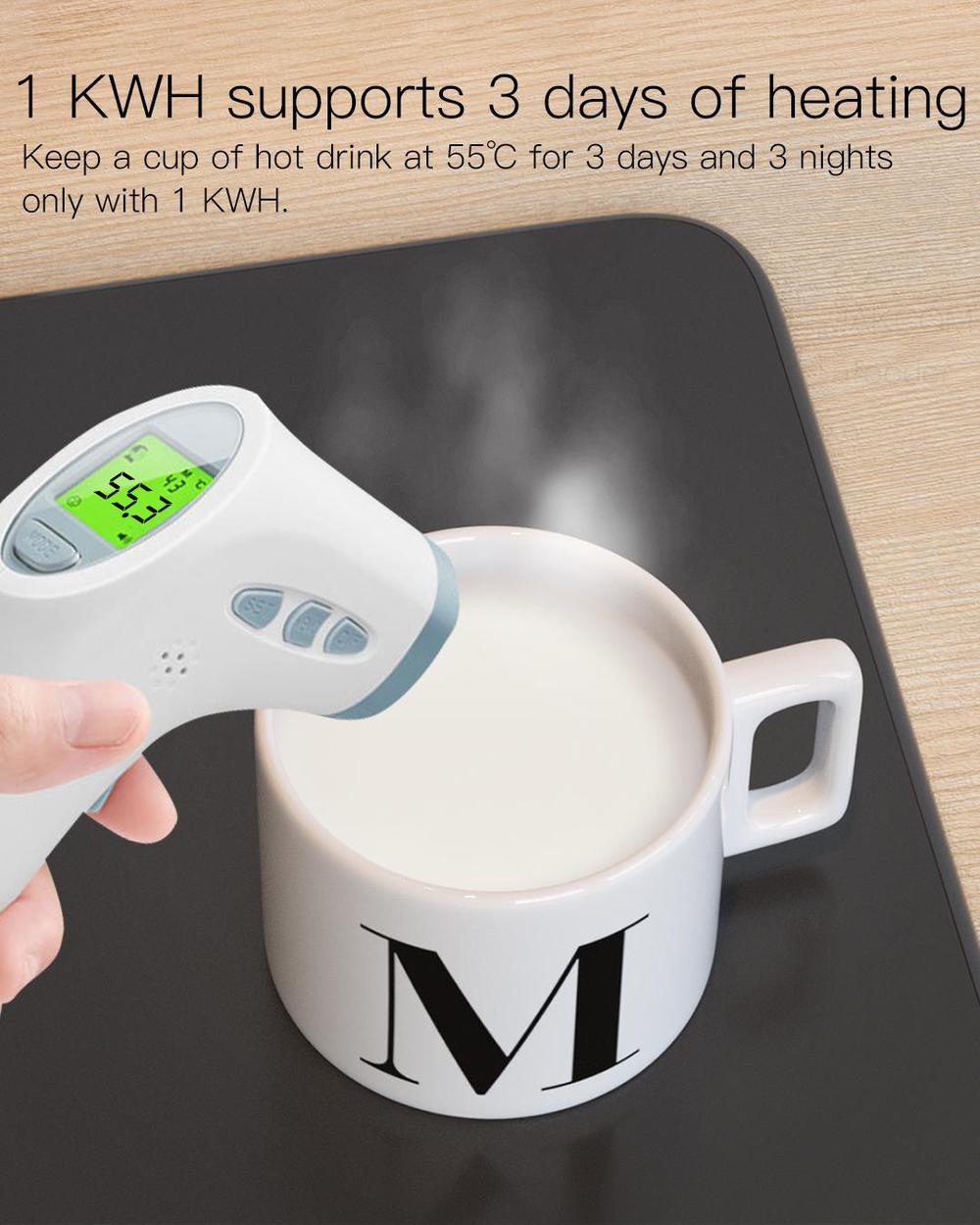 Musmatta med Koppvärmare samt trådlös laddning Generic