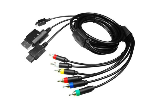 Multi RGB kabel Wii, Xbox, 360, PS2, PS3 Generic