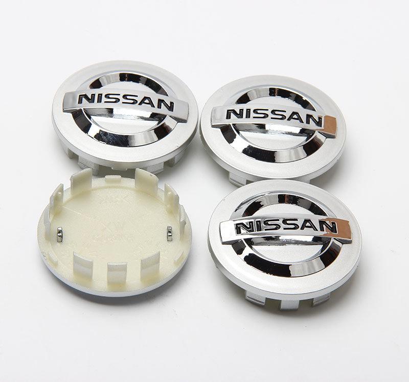 N1 - 60MM 4-pack Centrumkåpor Nissan Generic