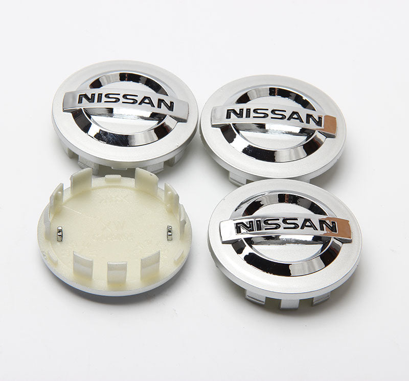 N3 - 54MM 4-pack Centrumkåpor Nissan Generic