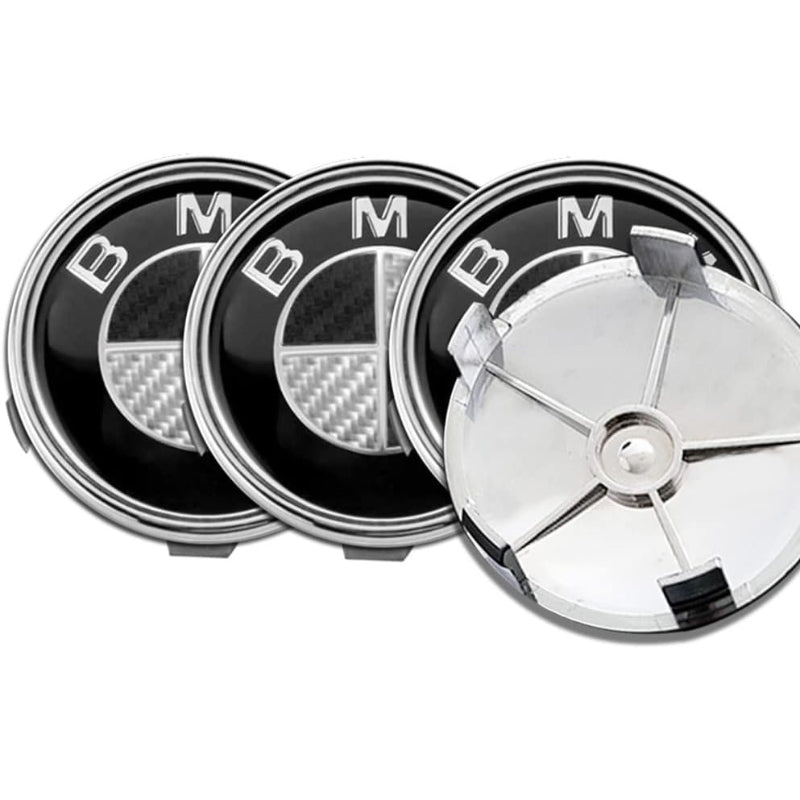 Kompatibel med BMW - B03 68MM 4 pack Centrumkåpor Generic